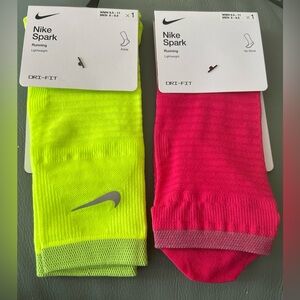 Nike Spark Running Ankle Socks M/L Unisex NEW Lightweight